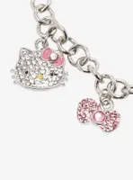 Hello Kitty Bling Charm Bracelet