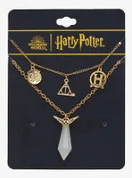 Harry Potter Icons Crystal Necklace Set