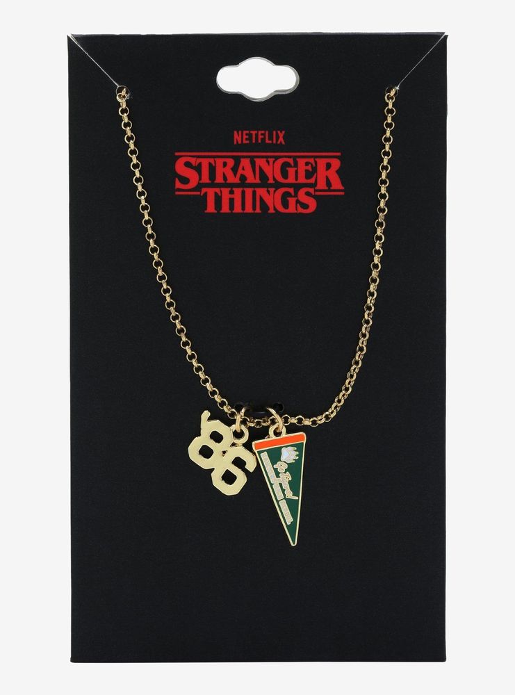 Stranger Things Hawkins High Pennant Charm Necklace
