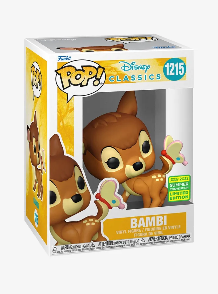 Funko Disney Classics Pop! Bambi Vinyl Figure Funko Summer Convention Exclusive
