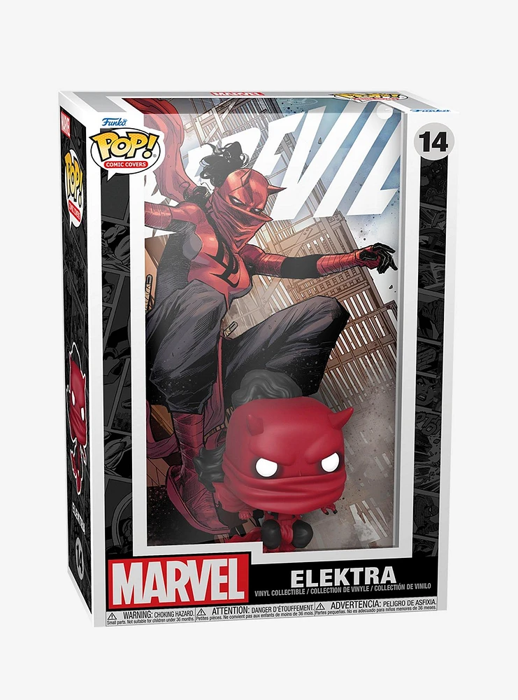 Funko Marvel Pop! Comic Covers Elektra Vinyl Bobble-Head