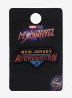 Marvel Ms. Marvel New Jersey Avengercon Logo Enamel Pin - BoxLunch Exclusive