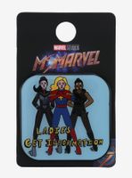 Marvel Ms. Marvel Ladies Get Information Enamel Pin - BoxLunch Exclusive