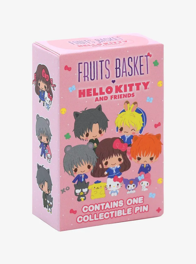 Fruits Basket x Hello Kitty and Friends Chibi Characters Blind Box Enamel Pin - BoxLunch Exclusive