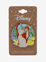Disney The Aristocats Duchess & Thomas O’Malley Floral Enamel Pin - BoxLunch Exclusive