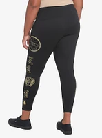 The Mummy Hieroglyphics Leggings Plus