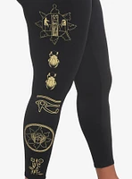 The Mummy Hieroglyphics Leggings Plus