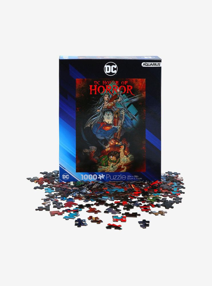 DC Comics House of Horror Poster 1000-Piece Puzzle