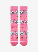 Sailor Moon Luna & Artemis Crew Socks - BoxLunch Exclusive