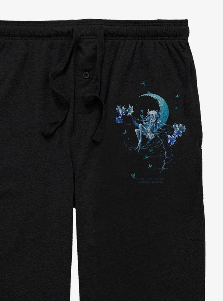 Trick Fairies Aquatic Crescent Moon Fairy Pajama Pants