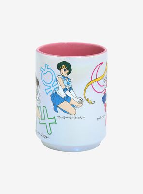 Sailor Moon Character Portraits Iridescent Teacup