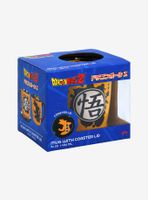 Dragon Ball Z Goku Ink Blot Mug With Coaster Lid