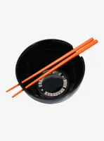 Haikyu!! Karasuno Crows Logo Ramen Bowl with Chopstick Set