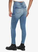 Indigo Cargo Skinny Jeans