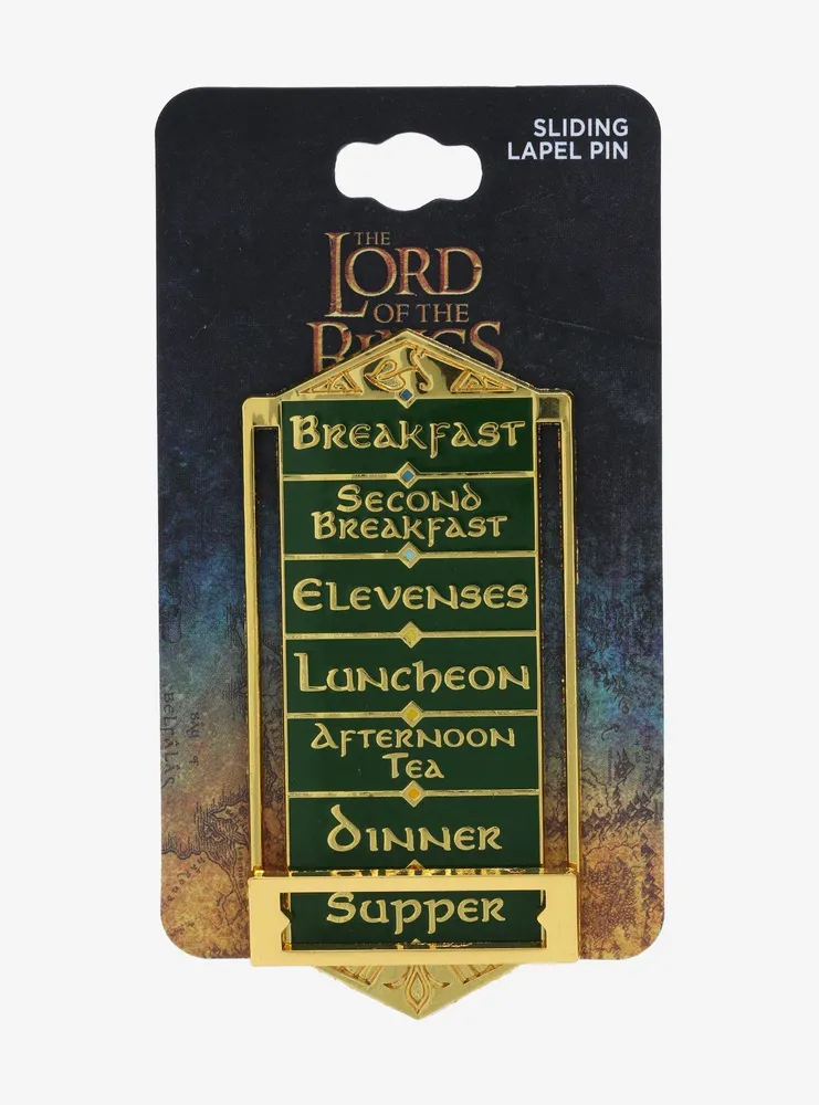 The Lord of the Rings Meals Enamel Pin - BoxLunch Exclusive 
