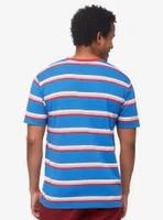 Nintendo Super Mario Bros. Striped T-Shirt - BoxLunch Exclusive
