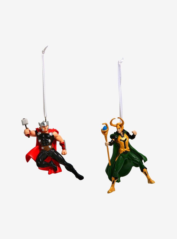 Hallmark Marvel Thor & Loki Ornament Set