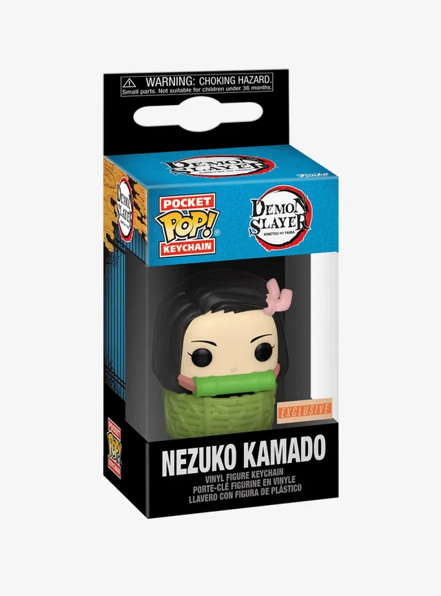 Boxlunch Funko Pocket Pop! Demon Slayer: Kimetsu no Yaiba Nezuko Kamado (in  Basket) Vinyl Keychain - BoxLunch Exclusive