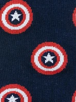 Marvel Captain America Navy Ankle Socks