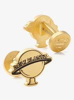 DC Comics Superman Daily Planet Gold Cufflinks