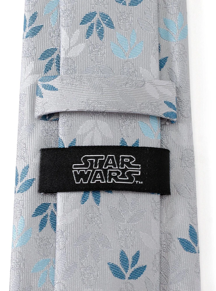 Star Wars Darth Vader Floral Grey Men's Tie