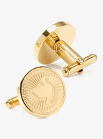 Gold Dove Radial Cufflinks