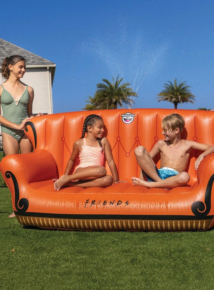 Friends Inflatable Couch Yard Sprinkler