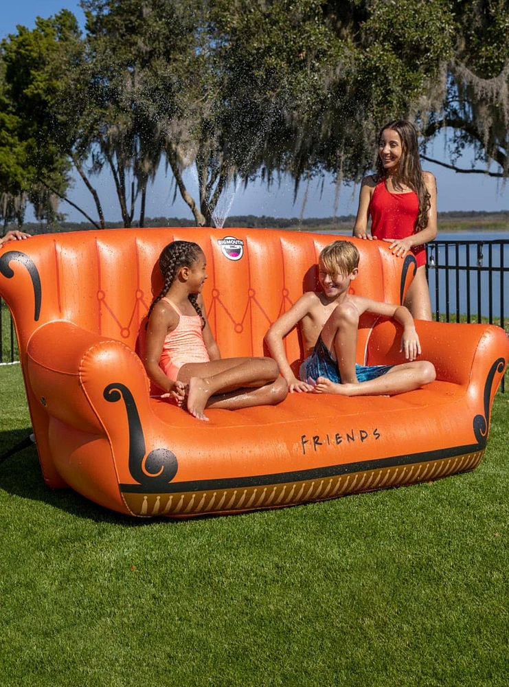 Friends Inflatable Couch Yard Sprinkler
