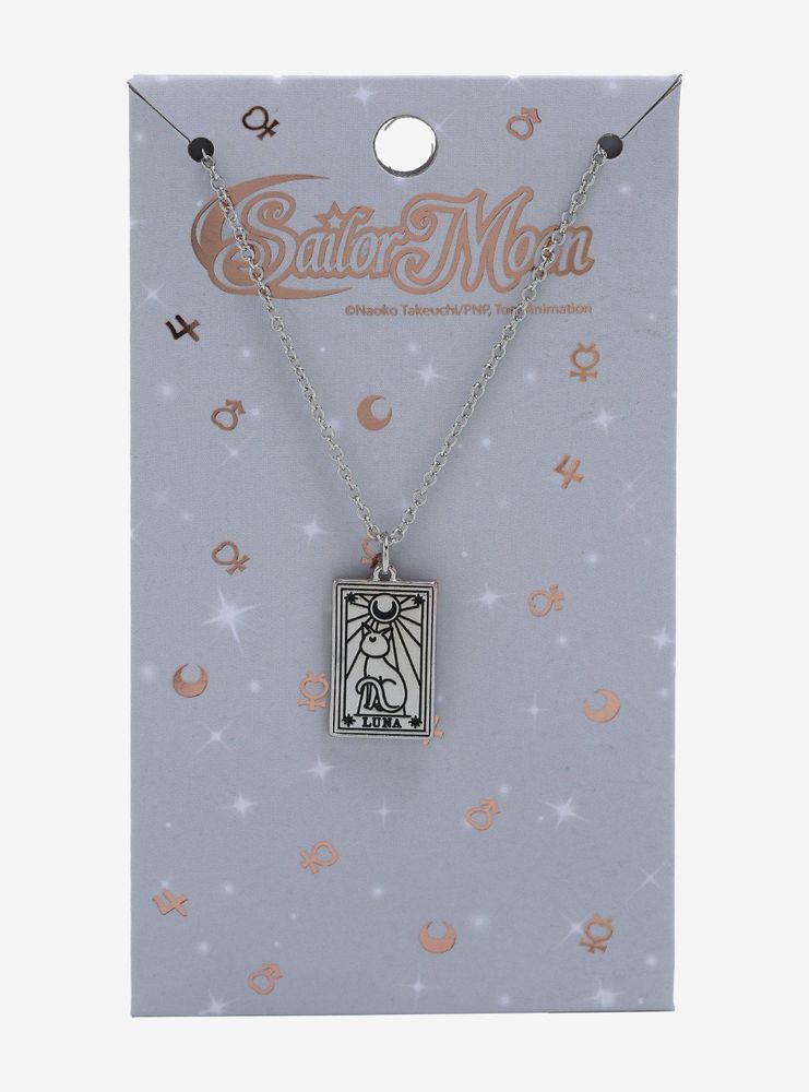 Sailor Moon Luna Tarot Card Necklace - BoxLunch Exclusive