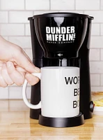 The Office Single Cup Coffee Maker with World's Best Boss Mug