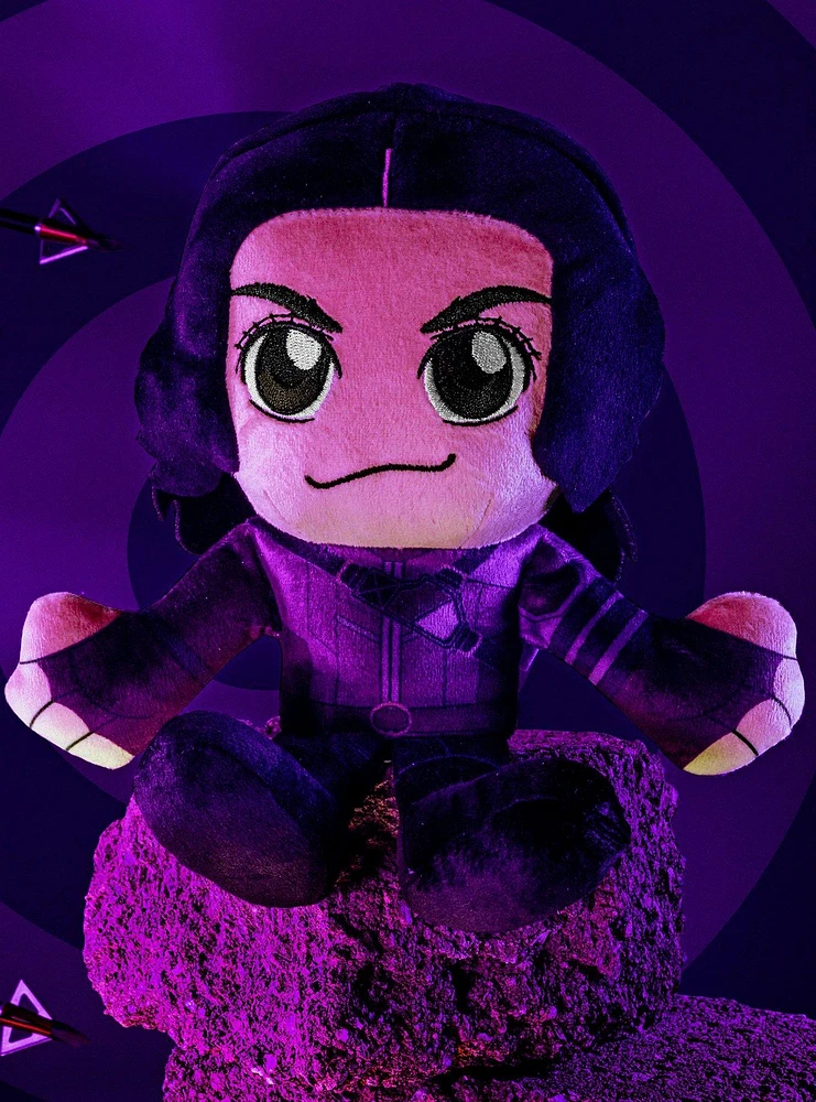 Marvel Hawkeye Kate Bishop 8" Bleacher Creatures Kuricha Sitting Plush