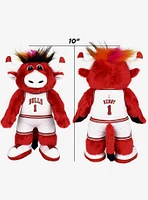 NBA Chicago Bulls Benny The Bull 10" Bleacher Creatures Plush Figure