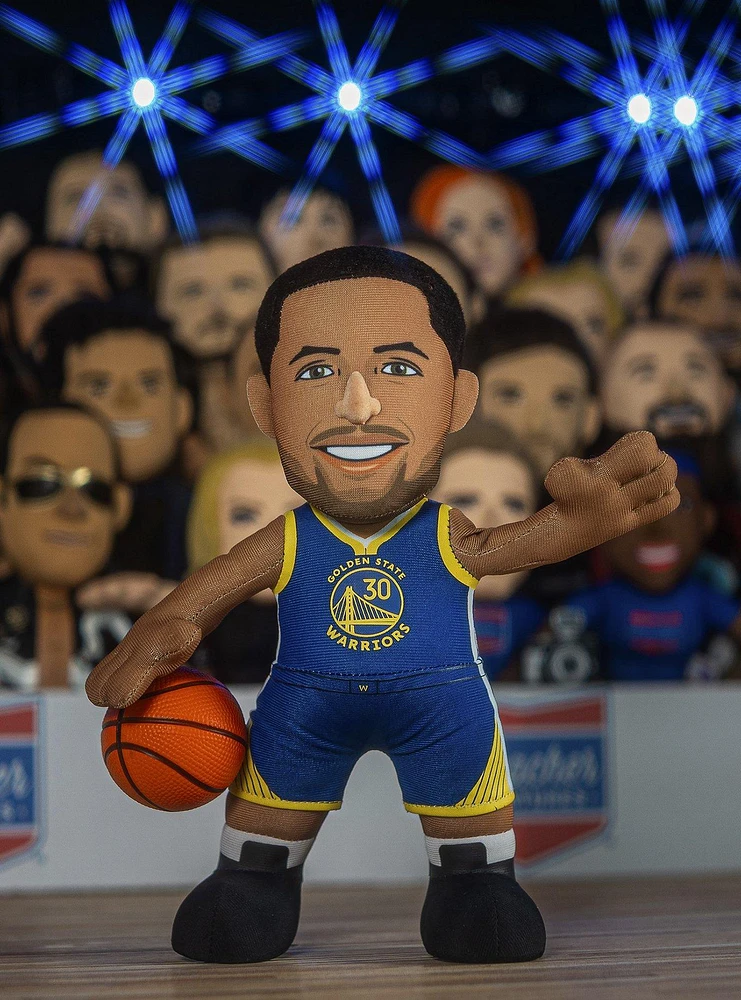 NBA Golden State Warriors Steph Curry 10" Bleacher Creatures Plush Figure