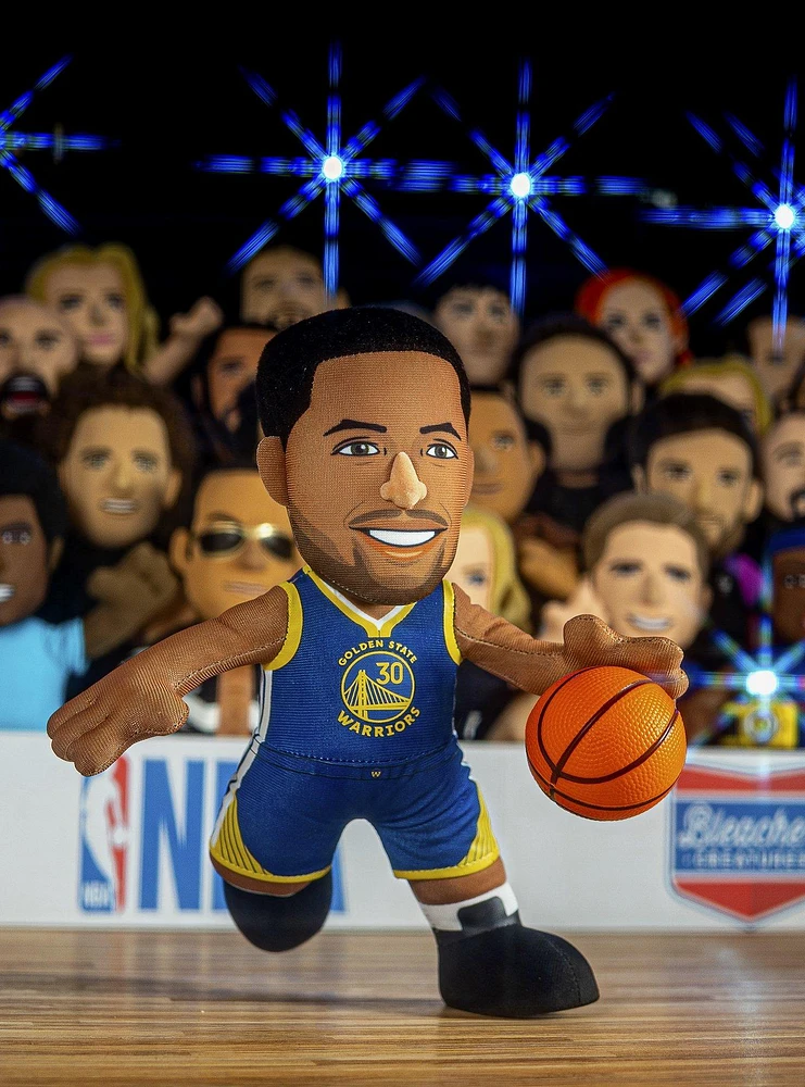 NBA Golden State Warriors Steph Curry 10" Bleacher Creatures Plush Figure