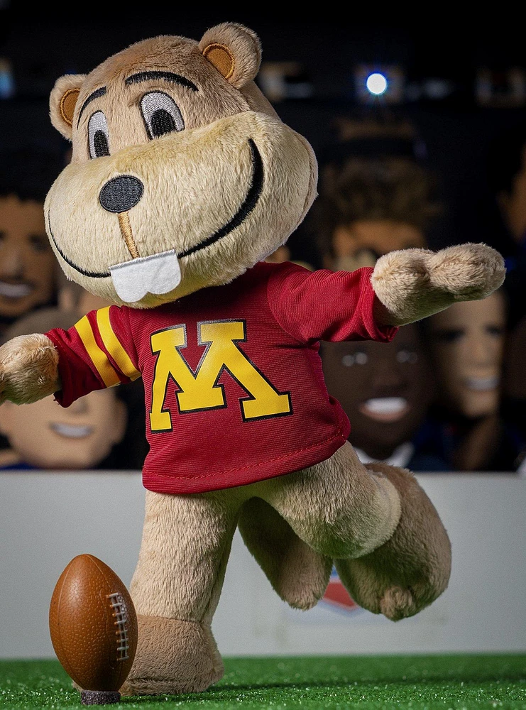 NCAA University Of Minnesota Golden Gophers Goldy 10" Bleacher Creatures Mascot Plush Figures