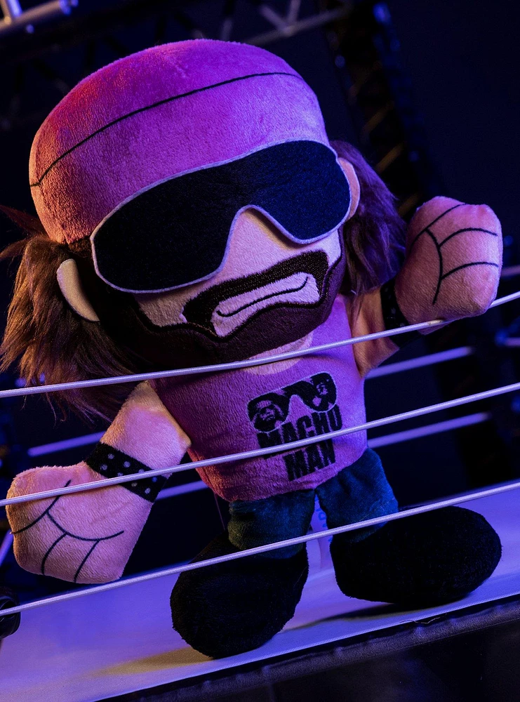 WWE Macho Man Randy Savage 8" Bleacher Creatures Kuricha Sitting Plush