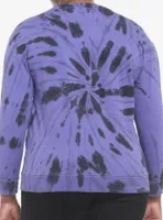 Scream Ghost Face Tie-Dye Girls Sweatshirt Plus