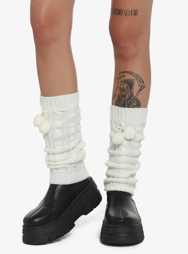 H&M Fluffy Leg Warmers