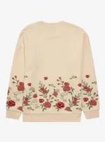 Disney Beauty and the Beast Belle Floral Women's Crewneck - BoxLunch Exclusive