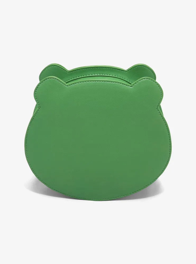 Frog Pin Collector Figural Crossbody Bag