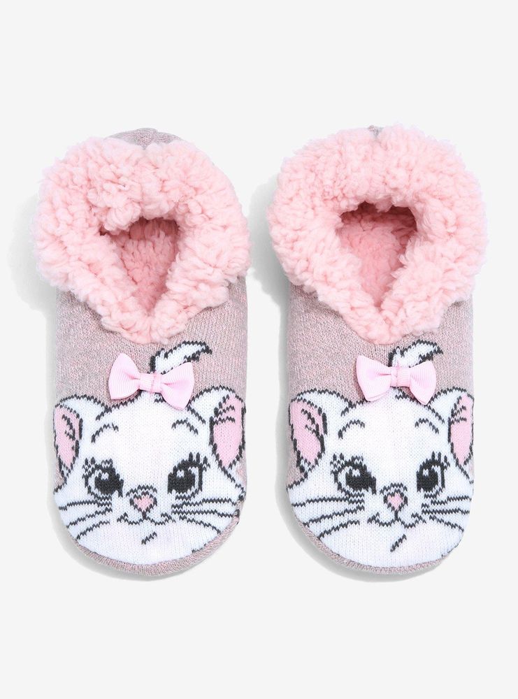 Disney The Aristocats Marie Bow Slipper Socks - BoxLunch Exclusive 
