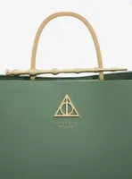 Loungefly Harry Potter Deathly Hallows Elder Wand Sage Handbag - BoxLunch Exclusive