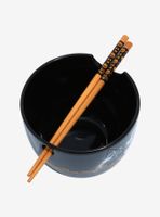 Disney The Nightmare Before Christmas Jack Skellington & Jack-o’Lanterns Ramen Bowl with Chopsticks