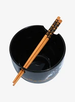 Disney The Nightmare Before Christmas Jack Skellington & Jack-o’Lanterns Ramen Bowl with Chopsticks