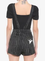 The Nightmare Before Christmas Jack Pinstripe Shortalls