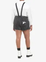 The Nightmare Before Christmas Jack Pinstripe Shortalls Plus