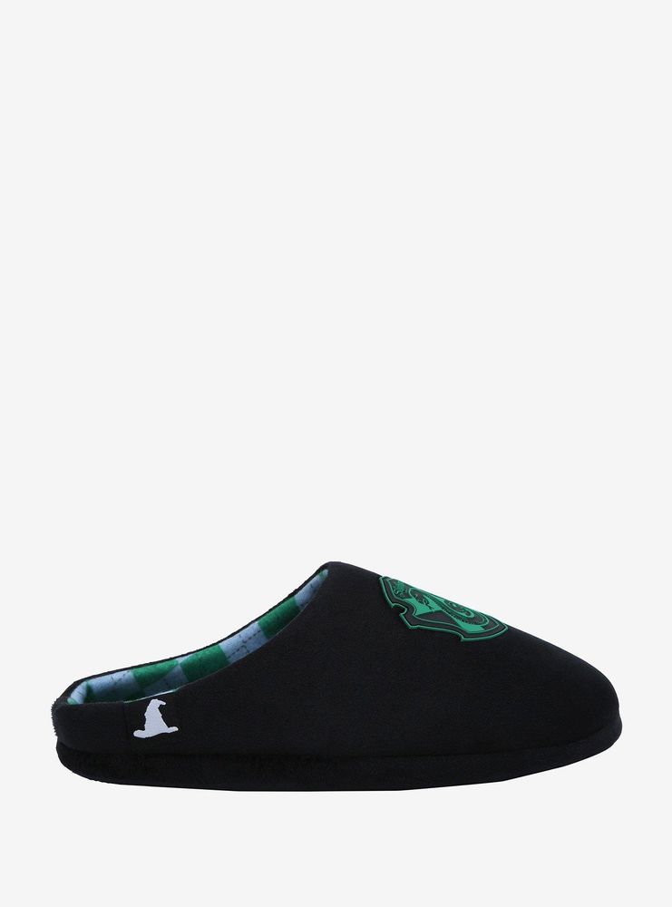 Harry Potter Slytherin Serpent Crest Slippers - BoxLunch Exclusive