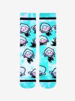 Marvel Spider-Gwen Chibi Tie-Dye Crew Socks - BoxLunch Exclusive