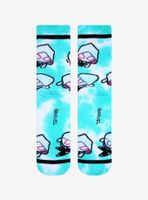 Marvel Spider-Gwen Chibi Tie-Dye Crew Socks - BoxLunch Exclusive