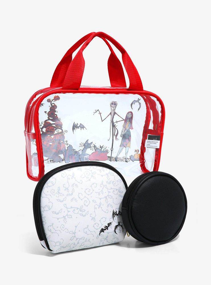 Disney The Nightmare Before Christmas Cosmetic Bag Set - BoxLunch Exclusive